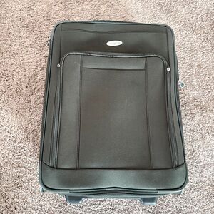 Samsonite Black Men's Upright Carry-On Roller